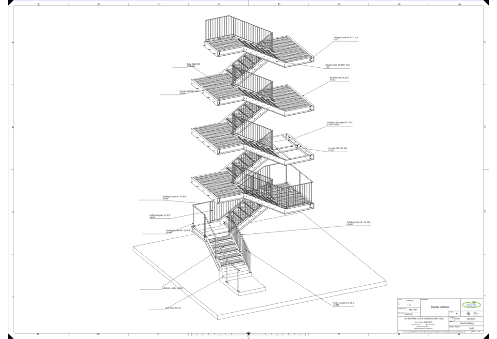 Conception et fabrication de structure métallique industrielle par A2SI en Pyrénées-Atlantiques