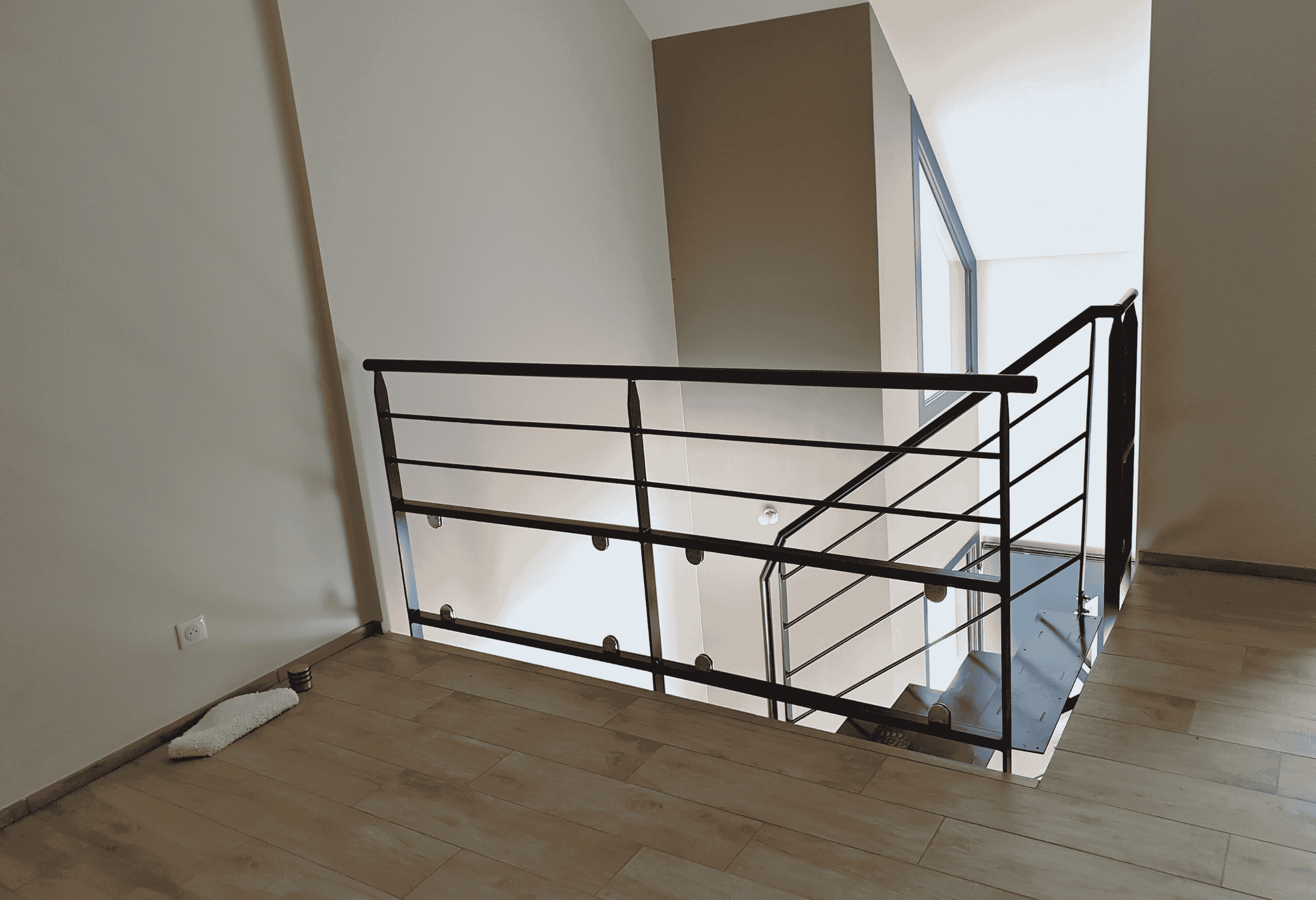 A2SI - escalier en colimaçon plus garde-corps